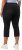 Ulla Popken Cropped Stretch Blend Mony Jeans Black - Jeans & Calças Femininas em Tamanhos Grandes – Plus Size - 