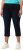 Ulla Popken Cropped Stretch Blend Mony Jeans Denim Blue - Jeans & Calças Femininas em Tamanhos Grandes – Plus Size - 