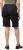 Ulla Popken Frayed Hemline Elastic Waistband Bermuda Shorts Black - Jeans & Calças Femininas em Tamanhos Grandes – Plus Size - 