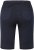 Ulla Popken Frayed Hemline Elastic Waistband Bermuda Shorts Navy - Jeans & Calças Femininas em Tamanhos Grandes – Plus Size - 