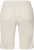 Ulla Popken Frayed Hemline Elastic Waistband Bermuda Shorts White - Jeans & Calças Femininas em Tamanhos Grandes – Plus Size - 