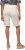 Ulla Popken Frayed Hemline Elastic Waistband Bermuda Shorts White - Jeans & Calças Femininas em Tamanhos Grandes – Plus Size - 