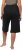 Ulla Popken Wide Leg Flared Bermuda Shorts Black - Jeans & Calças Femininas em Tamanhos Grandes – Plus Size - 