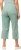 Ulla Popken Cropped Ruby Fit Pants Moss Green - Jeans & Calças Femininas em Tamanhos Grandes – Plus Size - 
