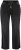 Ulla Popken Side Stripe Stretch Fit Boyfriend Jeans Black - Jeans & Calças Femininas em Tamanhos Grandes – Plus Size - 