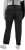 Ulla Popken Side Stripe Stretch Fit Boyfriend Jeans Black - Jeans & Calças Femininas em Tamanhos Grandes – Plus Size - 