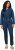 Ulla Popken Denim Boiler Suit Blue Denim - Jeans & Calças Femininas em Tamanhos Grandes – Plus Size - 
