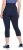 Ulla Popken Cropped High Waisted Leggings Navy - Jeans & Calças Femininas em Tamanhos Grandes – Plus Size - 