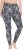 Ulla Popken Leopard Print Leggings Black - Jeans & Calças Femininas em Tamanhos Grandes – Plus Size - 
