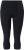 Ulla Popken Cropped Sports Leggings Black - Jeans & Calças Femininas em Tamanhos Grandes – Plus Size - 