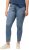 Ulla Popken Rhinestone Detail Stretch Fit Skinny Jeans Blue - Jeans & Calças Femininas em Tamanhos Grandes – Plus Size - 
