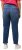 Ulla Popken Rhinestone Detail Stretch Fit Skinny Jeans Blue Denim - Jeans & Calças Femininas em Tamanhos Grandes – Plus Size - 