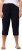 Ulla Popken Cropped Linen Blend Elastic Waist Pants Navy - Jeans & Calças Femininas em Tamanhos Grandes – Plus Size - 