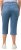 Ulla Popken Sienna Stretch Denim Capris Blue - Jeans & Calças Femininas em Tamanhos Grandes – Plus Size - 