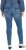 Ulla Popken Decorative Pocket Slim Stretch Jeans Blue Denim - Jeans & Calças Femininas em Tamanhos Grandes – Plus Size - 