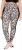 Ulla Popken Leopard Print Quick Drying Leggings Black - Jeans & Calças Femininas em Tamanhos Grandes – Plus Size - 