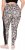 Ulla Popken Leopard Print Quick Drying Leggings Black - Jeans & Calças Femininas em Tamanhos Grandes – Plus Size - 