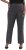 Ulla Popken Sparkling Pinstripe Elastic Waist Pants Black - Jeans & Calças Femininas em Tamanhos Grandes – Plus Size - 