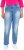 Ulla Popken Tapered Leg Lightly Distressed Jeans Blue Denim - Jeans & Calças Femininas em Tamanhos Grandes – Plus Size - 