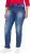 Ulla Popken Tapered Leg Lightly Distressed Jeans Denim Blue - Jeans & Calças Femininas em Tamanhos Grandes – Plus Size - 
