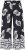 Ulla Popken Fossil Print Elastic Waist Palazzo Pants Black - Jeans & Calças Femininas em Tamanhos Grandes – Plus Size - 