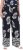 Ulla Popken Fossil Print Elastic Waist Palazzo Pants Black - Jeans & Calças Femininas em Tamanhos Grandes – Plus Size - 