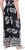 Ulla Popken Fossil Print Elastic Waist Palazzo Pants Black - Jeans & Calças Femininas em Tamanhos Grandes – Plus Size - 
