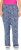 Ulla Popken Patch Print Elastic Waist Pants Navy - Jeans & Calças Femininas em Tamanhos Grandes – Plus Size - 