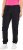 Ulla Popken Elastic Hem Stretch Fit Cargo Pants Black - Jeans & Calças Femininas em Tamanhos Grandes – Plus Size - 