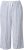 Ulla Popken Coastal Stripe Linen Blend Elastic Waist Culottes Blue - Jeans & Calças Femininas em Tamanhos Grandes – Plus Size - 