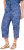 Ulla Popken Italy Print Elastic Waist Culottes Blue - Jeans & Calças Femininas em Tamanhos Grandes – Plus Size - 
