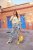 Ulla Popken Italy Print Elastic Waist Pants White - Jeans & Calças Femininas em Tamanhos Grandes – Plus Size - 