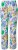 Ulla Popken Italy Print Elastic Waist Pants White - Jeans & Calças Femininas em Tamanhos Grandes – Plus Size - 