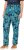 Ulla Popken Tropical Leaf Print Elastic Waist Pants Blue - Jeans & Calças Femininas em Tamanhos Grandes – Plus Size - 