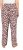 Ulla Popken Leopard Print Elastic Waist Pants White - Jeans & Calças Femininas em Tamanhos Grandes – Plus Size - 