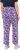 Ulla Popken Seashell Print Elastic Waist Pants Blue - Jeans & Calças Femininas em Tamanhos Grandes – Plus Size - 
