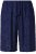 Ulla Popken Terry Cloth Palm Elastic Waist Shorts Blue - Jeans & Calças Femininas em Tamanhos Grandes – Plus Size - 