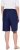Ulla Popken Terry Cloth Palm Elastic Waist Shorts Blue - Jeans & Calças Femininas em Tamanhos Grandes – Plus Size - 