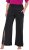 Ulla Popken Split Leg Uv Protective Pants Black - Jeans & Calças Femininas em Tamanhos Grandes – Plus Size - 