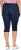 Ulla Popken Denim Elastic Waist Capres Blue - Jeans & Calças Femininas em Tamanhos Grandes – Plus Size - 