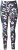 Ulla Popken Leopard Print Quick Drying Leggings Black - Jeans & Calças Femininas em Tamanhos Grandes – Plus Size - 