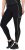 Ulla Popken Neon Seam Quick Drying Performance Leggings Black - Jeans & Calças Femininas em Tamanhos Grandes – Plus Size - 