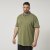 North Latitude 61128 Polo Piqué Superflex Verde Azeitona - Pólos - Pólos Tamanhos Grandes Homem