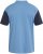 North Latitude 61131 Polo Piqué com Mangas Contrastantes e Bordado Azul - Pólos - Pólos Tamanhos Grandes Homem