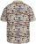 North Latitude 61133 Polo Piqué com Estampado Integral Areia - Pólos - Pólos Tamanhos Grandes Homem