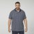 North Latitude 61134 Polo Jersey com Estampado Integral Azul Marinho - Pólos - Pólos Tamanhos Grandes Homem