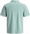 Jack & Jones Brandon Short Sleeve Polo Turquoise - Pólos - Pólos Tamanhos Grandes Homem