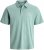 Jack & Jones Brandon Short Sleeve Polo Turquoise - Pólos - Pólos Tamanhos Grandes Homem