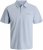 Jack & Jones Brandon Short Sleeve Polo Blue - Pólos - Pólos Tamanhos Grandes Homem