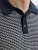 Jack & Jones Blukingsley Knitted Short Sleeve Polo Navy - Camisas - Camisas Homem Tamanhos Grandes